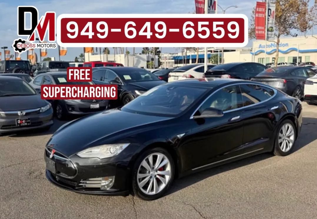 Used 2015 Tesla Model S 85D AWD/4WD image 1
