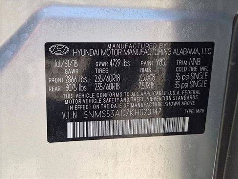 Used 2019 Hyundai Santa Fe FWD image 26