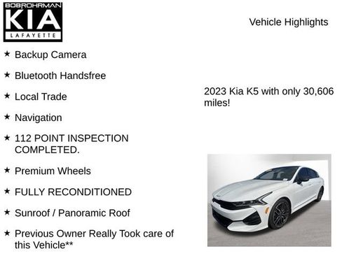 Used 2023 Kia K5 GT w/ GT1 Package FWD image 7