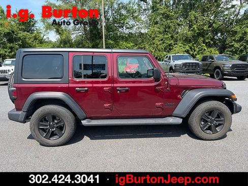 Used 2021 Jeep Wrangler Unlimited Sport AWD/4WD image 2