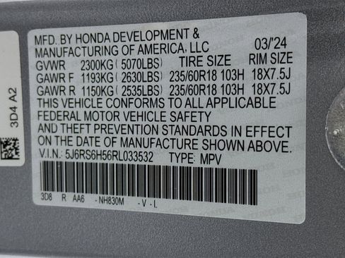 Certified 2024 Honda CR-V Sport image 31