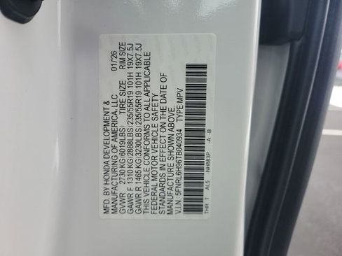 New 2026 Honda Odyssey Elite image 43