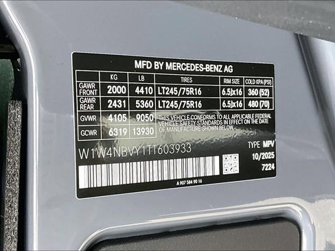 New 2026 Mercedes-Benz Sprinter 2500 image 21