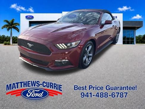 Used 2017 Ford Mustang Convertible w/ Equipment Group 051A RWD image 7