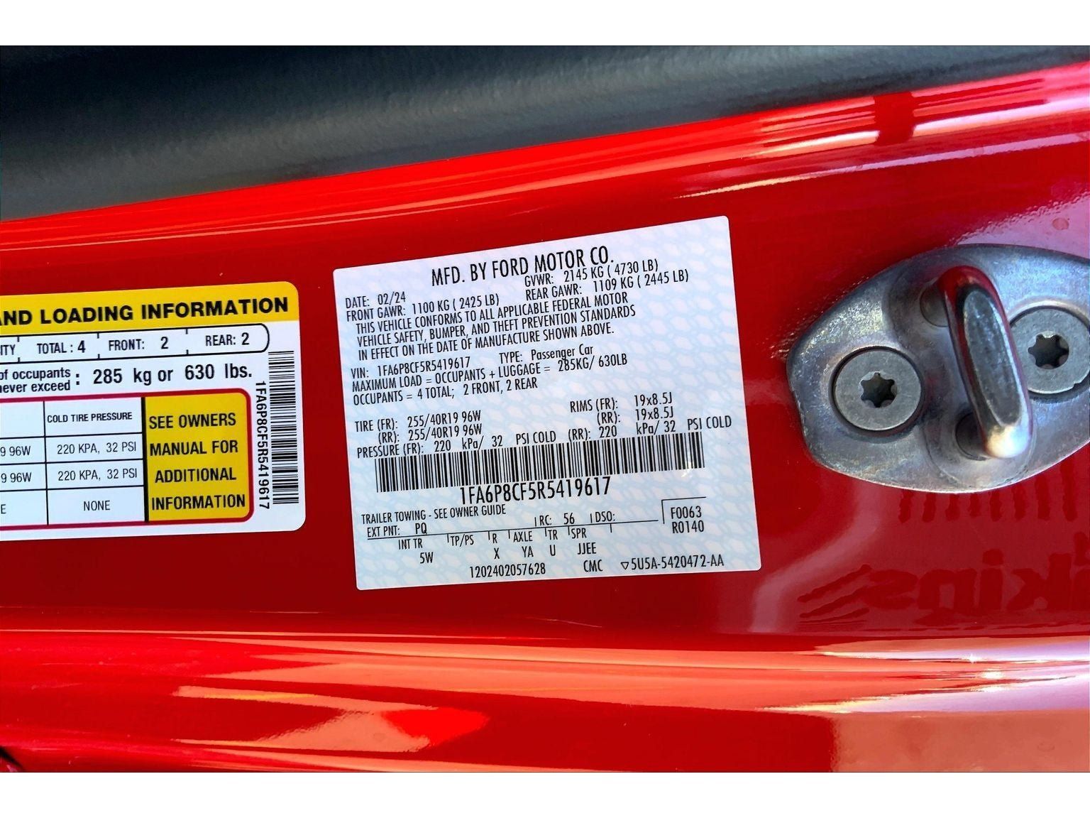 Used 2024 Ford Mustang GT Premium RWD image 34