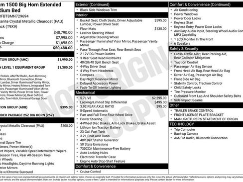 Used 2021 RAM 1500 Big Horn w/ Trailer Tow Group image 6