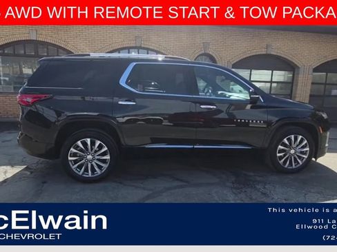 Used 2022 Chevrolet Traverse Premier w/ LPO, Floor Liner Package AWD/4WD image 2