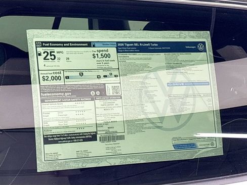 New 2026 Volkswagen Tiguan SEL R-Line image 25