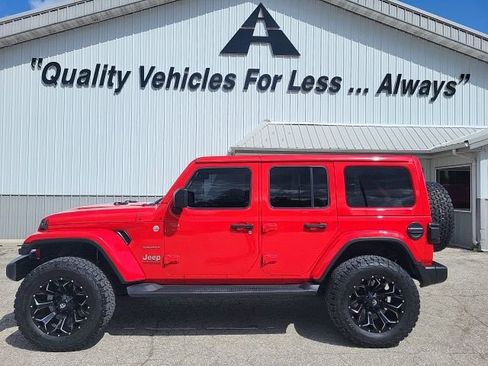 Used 2021 Jeep Wrangler Unlimited Sahara w/ Uconnect 4C Nav & Sound Group image 22
