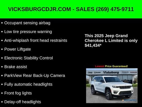 New 2025 Jeep Grand Cherokee L Limited image 22