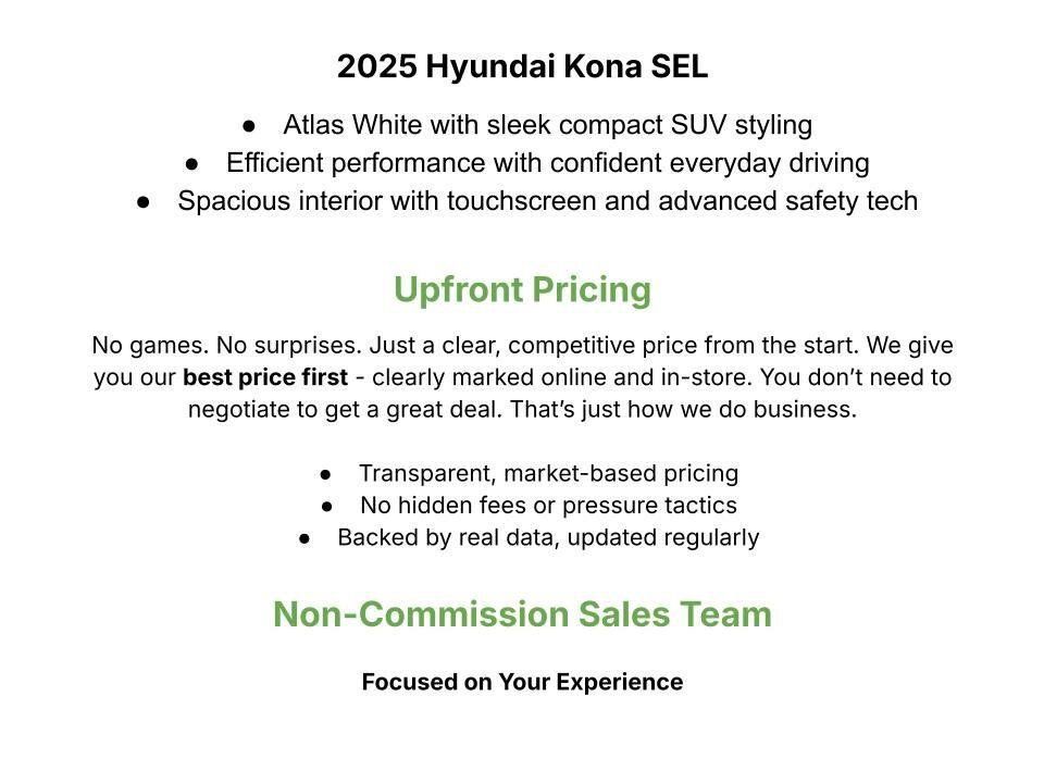 Used 2025 Hyundai Kona SEL AWD/4WD image 3