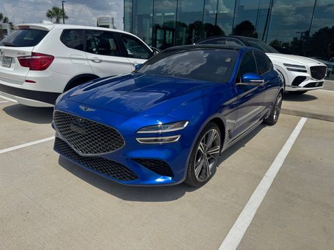 Certified 2025 Genesis G70 3.3T Advanced w/ Sport Prestige Package RWD image 1