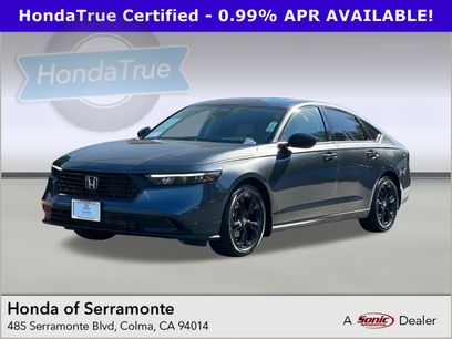 Certified 2025 Honda Accord SE