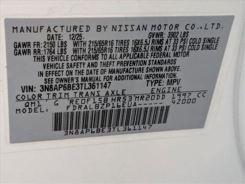 New 2026 Nissan Kicks S image 16