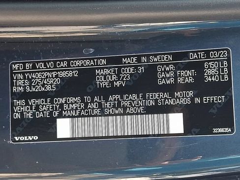 Certified 2023 Volvo XC90 B6 Plus w/ Protection Package AWD/4WD image 30