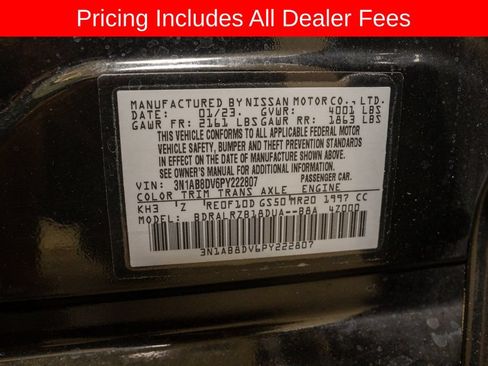 Certified 2023 Nissan Sentra SR w/ Electronics Package FWD image 20