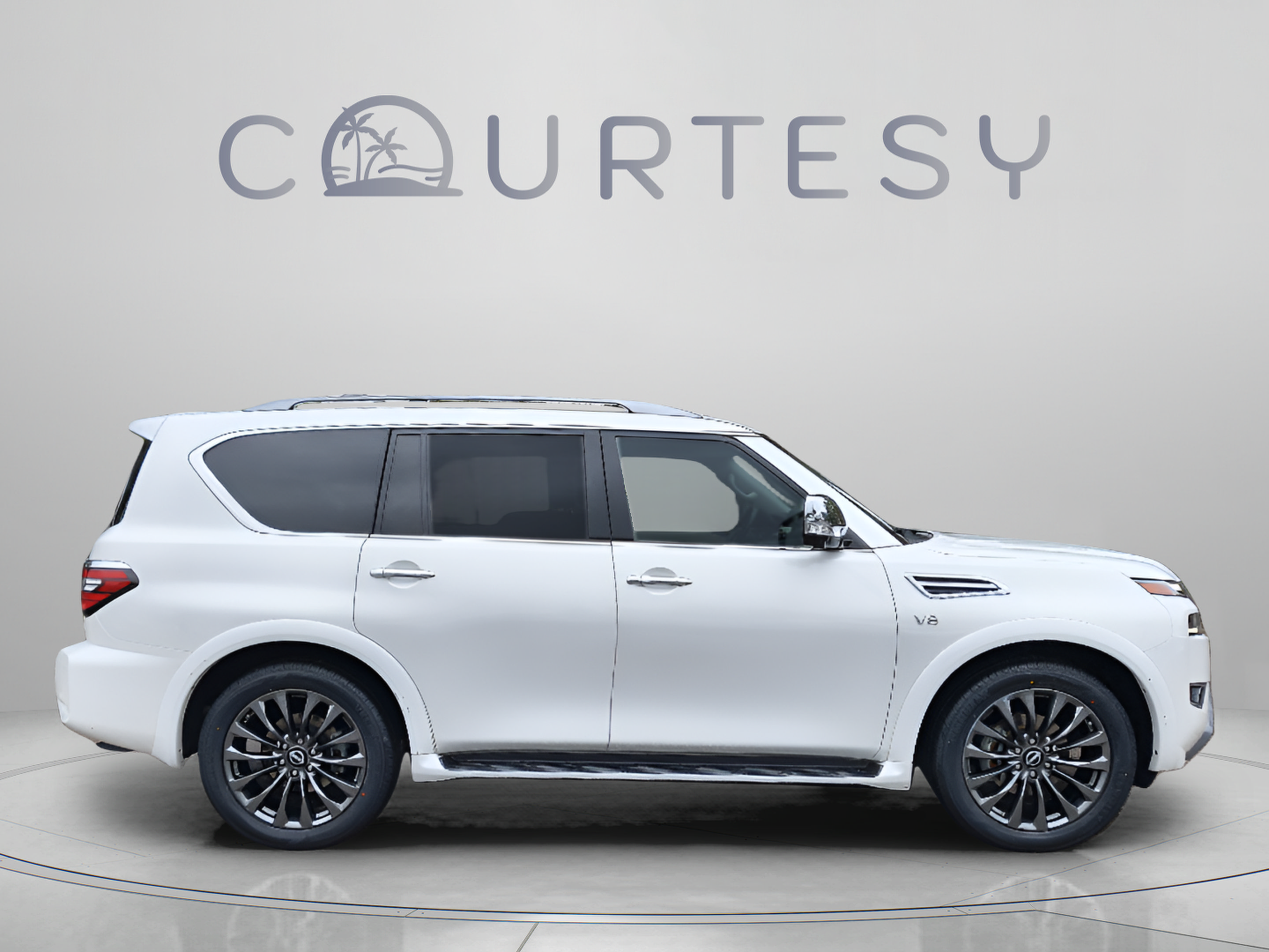 Certified 2022 Nissan Armada Platinum w/ Captain's Chairs Package RWD image 8