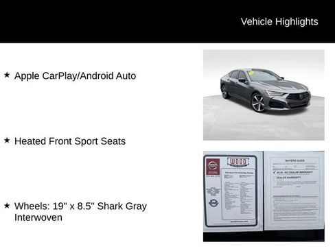 Used 2024 Acura TLX Technology Package image 12