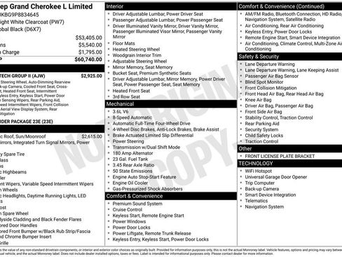 Used 2023 Jeep Grand Cherokee L Limited w/ Luxury Tech Group II AWD/4WD image 44