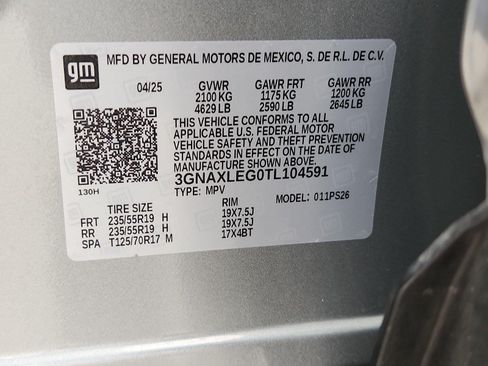 Certified 2026 Chevrolet Equinox RS w/ Convenience Package III FWD image 32