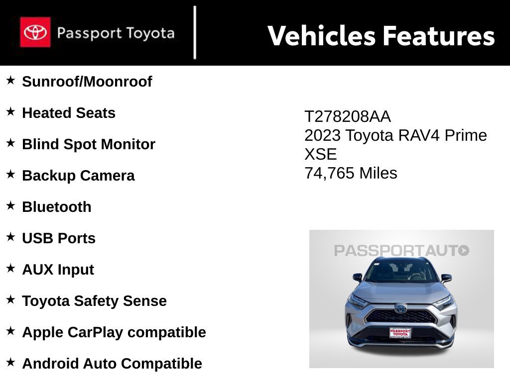 Used 2023 Toyota RAV4 XSE w/ Weather Package AWD/4WD image 10