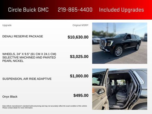 New 2026 GMC Yukon Denali w/ Denali Reserve Package AWD/4WD image 3