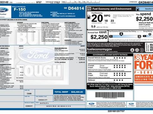 Used 2016 Ford F150 XLT w/ Equipment Group 302A Luxury image 4