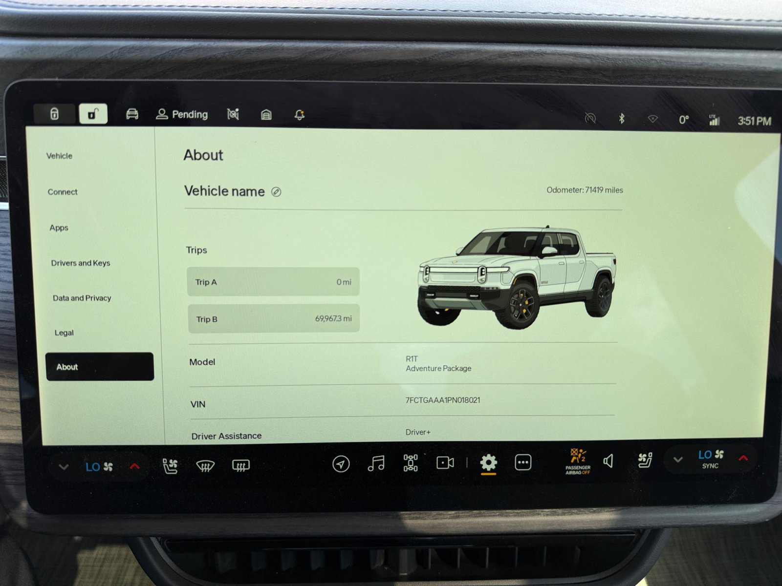 Used 2023 Rivian R1T Adventure Quad AWD/4WD image 22