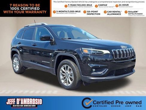 Certified 2021 Jeep Cherokee Latitude Lux w/ Comfort/Convenience Group AWD/4WD image 1