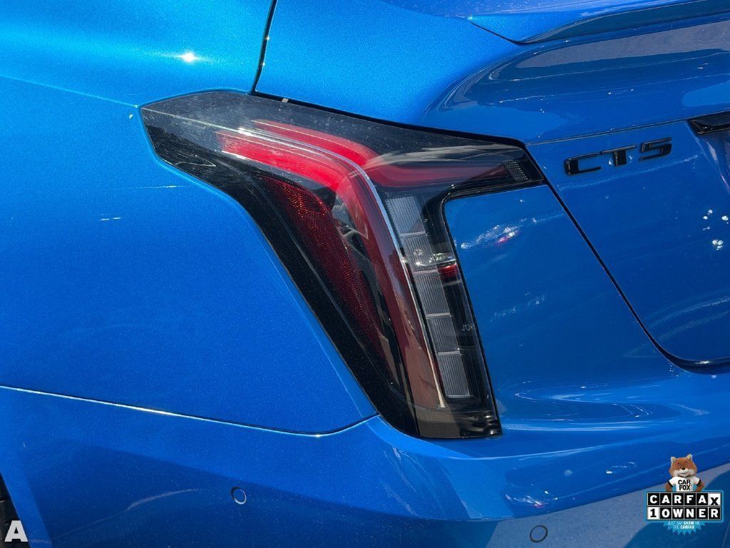 Used 2025 Cadillac CT5 V w/ LPO, ONYX Package RWD image 8