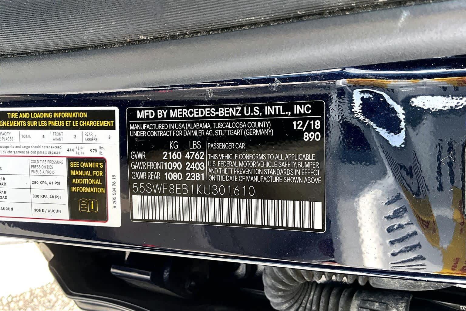 Used 2019 Mercedes-Benz C 300 4MATIC Sedan image 37