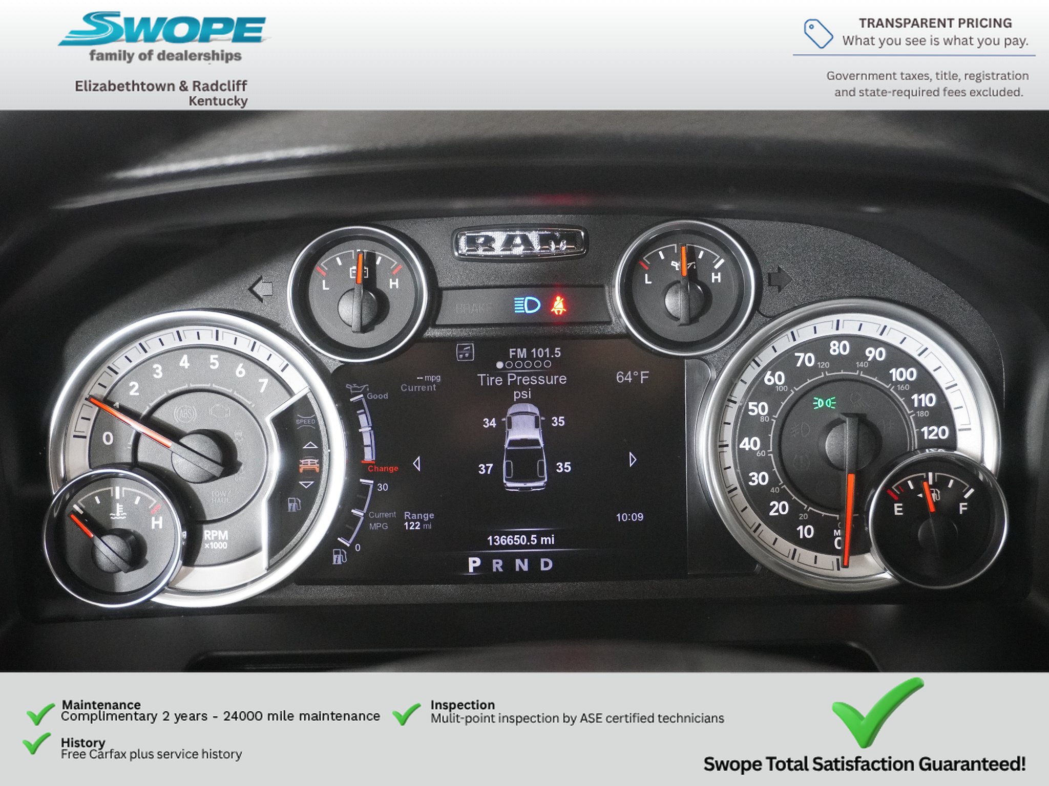 Used 2015 RAM 1500 Laramie w/ Convenience Group AWD/4WD image 18