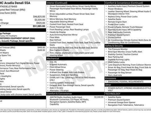 Used 2014 GMC Acadia Denali image 6