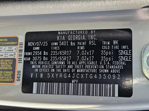 New 2026 Kia Sorento LX image 27