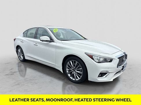 Certified 2023 INFINITI Q50 Luxe w/ Cargo Package image 6