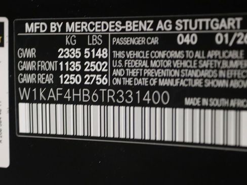 New 2026 Mercedes-Benz C 300 4MATIC Sedan image 12