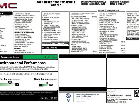 Used 2022 GMC Sierra 2500 SLE w/ SLE Convenience Package AWD/4WD image 39