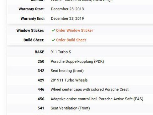 Used 2014 Porsche 911 Turbo S image 27