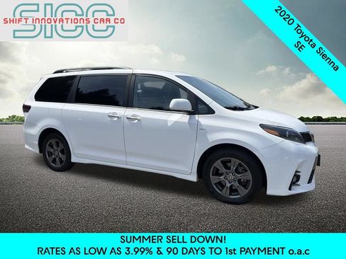 Used 2020 Toyota Sienna SE w/ SE Preferred Package AWD/4WD image 8