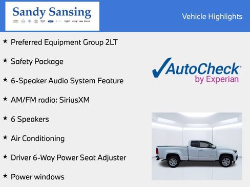 Used 2022 Chevrolet Colorado LT w/ Fleet Safety Package RWD image 7