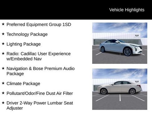 Certified 2025 Cadillac CT4 Premium Luxury AWD/4WD image 10