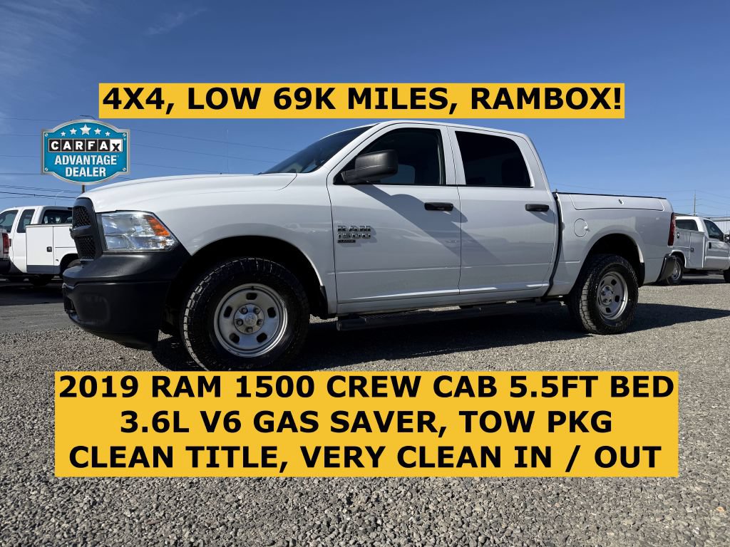 Used 2019 RAM 1500 Tradesman w/ Popular Equipment Group AWD/4WD image 1