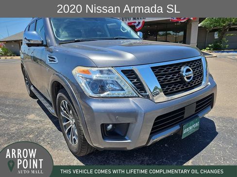 Used 2020 Nissan Armada SL w/ Premium Package RWD image 2