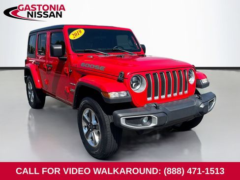 Used 2019 Jeep Wrangler Unlimited Sahara AWD/4WD image 1