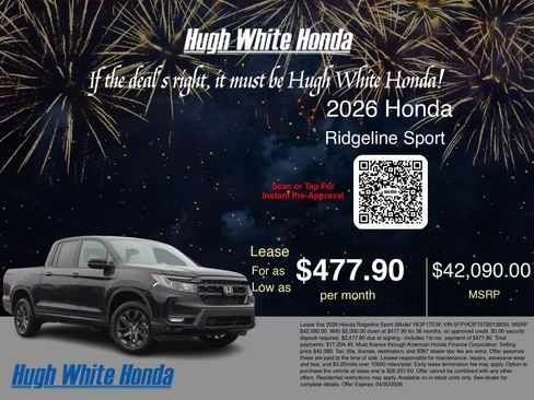 New 2026 Honda Ridgeline Sport image 3