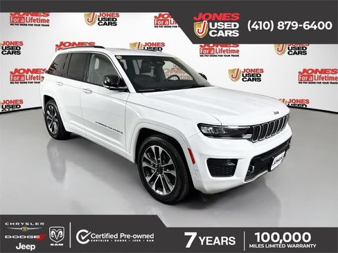 Used 2023 Jeep Grand Cherokee Overland w/ Luxury Tech Group IV AWD/4WD image 1