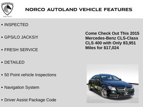 Used 2015 Mercedes-Benz CLS 400 image 7