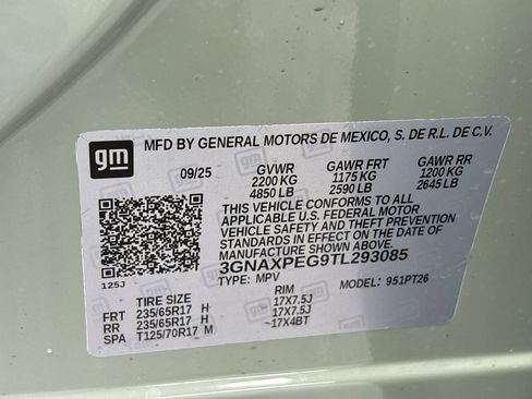 New 2026 Chevrolet Equinox LT image 35