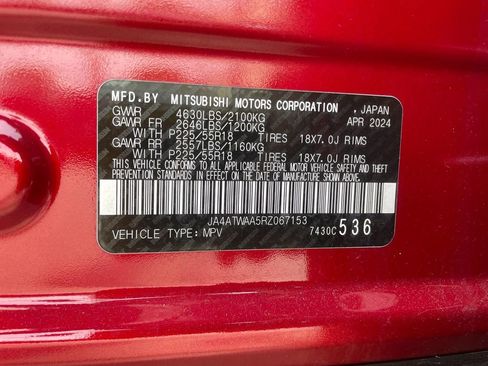 Used 2024 Mitsubishi Eclipse Cross SE AWD/4WD image 33