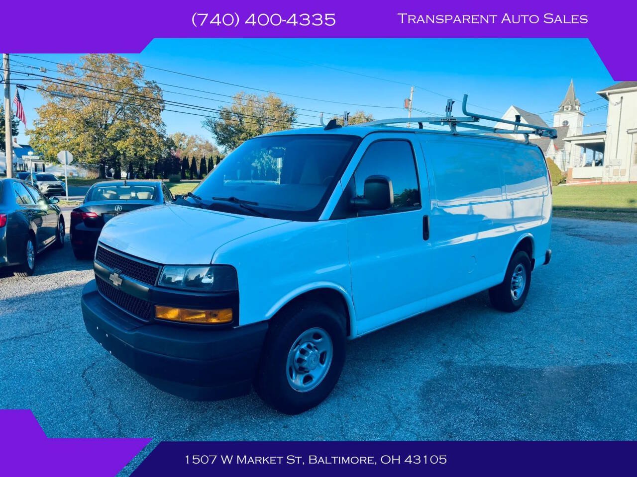 Used 2018 Chevrolet Express 2500 w/ Driver Convenience Package RWD image 1